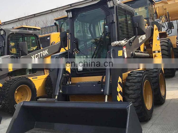 Mini Skid Steer Wheeled Loader Xc750K China New Skid Loader Price