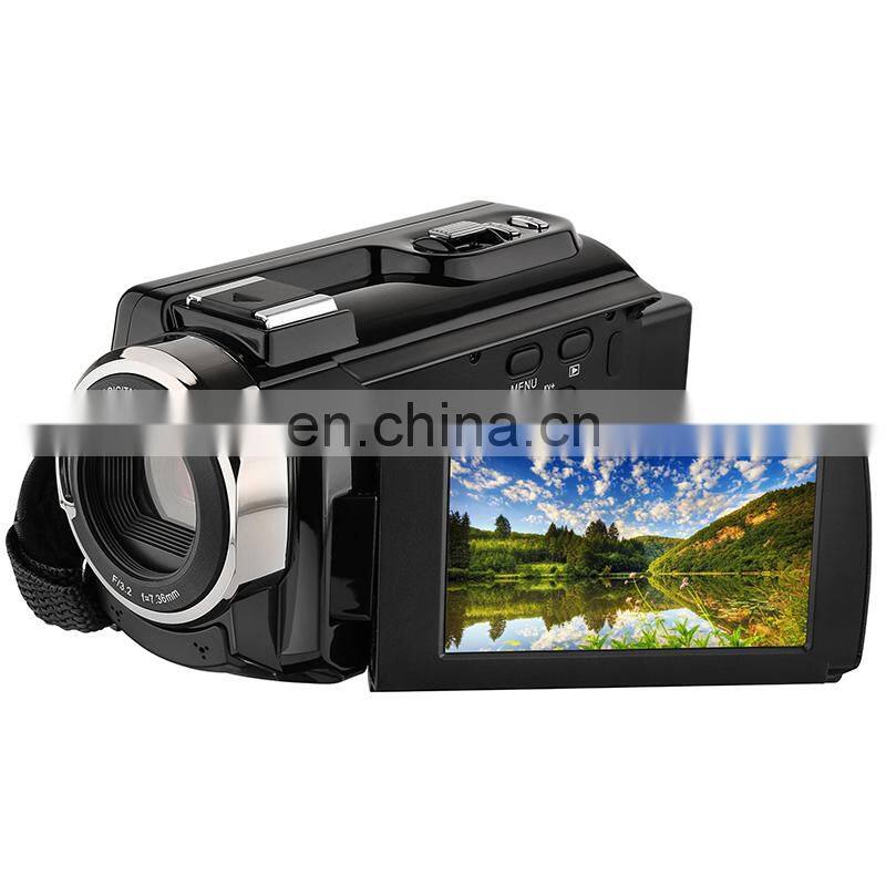 IR Night Vision 48MP 3 inch touch screen Professional ultra hd 4k video camera wifi