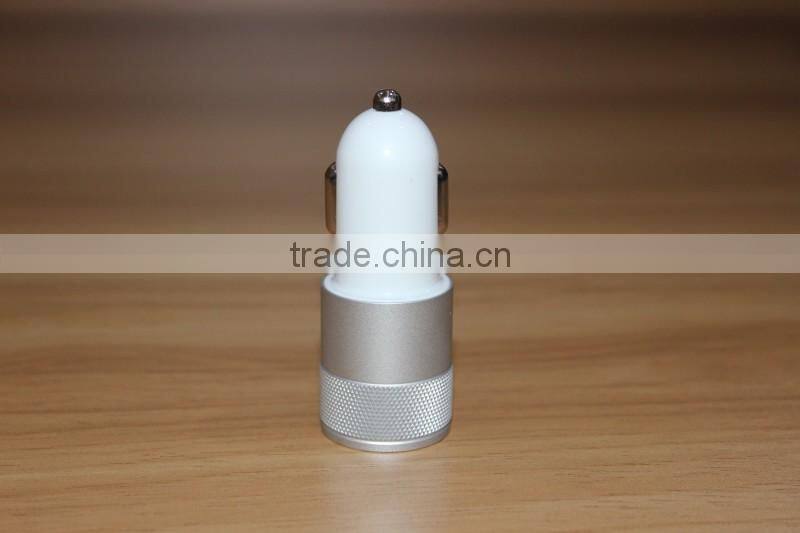 zhongshan JL-U666 car charger factory 12~24v Dual USB Car Charger 3.1A Quick Charge