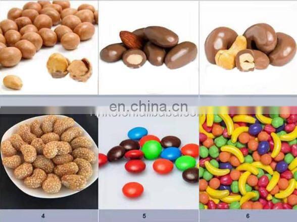 Hot sale sugar coating pan machine for nuts processing