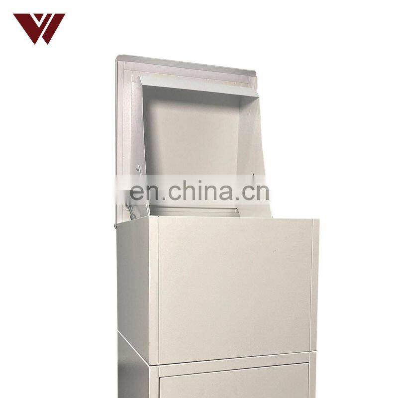 Parcel delivery Box factory direct Drop&standing Box with security lock Door Drop Box