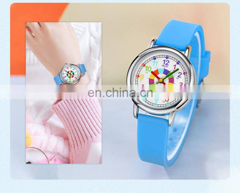 Utakata Kids Watch In Quartz Movement Alloy Case Jelly Silicone Watch Sport Wristwatch 24 Hours Dial Watches Children