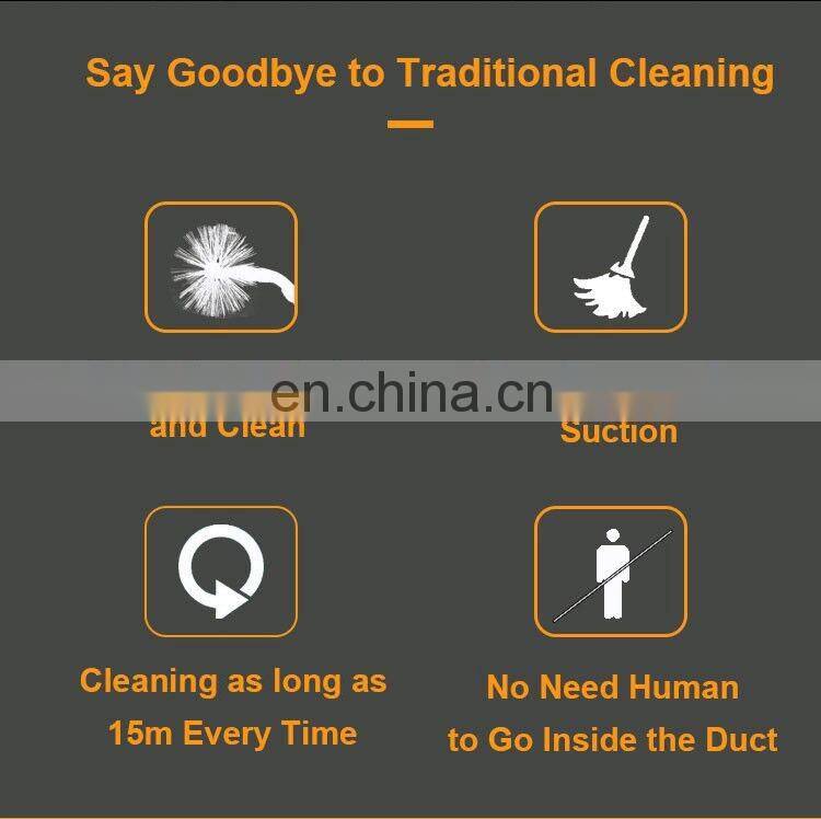 Robot ventilation Pipe duct cleaning equipment