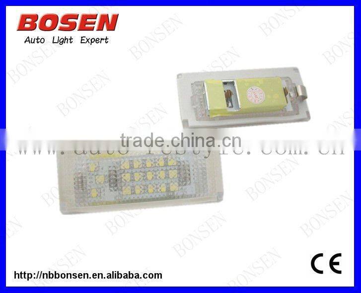 led license plate light for MINI COOPER R50 R52 R53