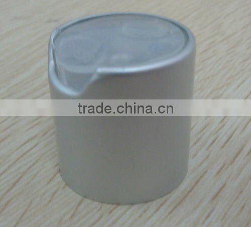 28mm Oval shape food grade flip top cap with silicone valve for honey, snap on flip top cap with plug seal