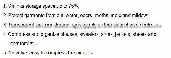 travel hand vacuum space bag roll up vacuum travel bag