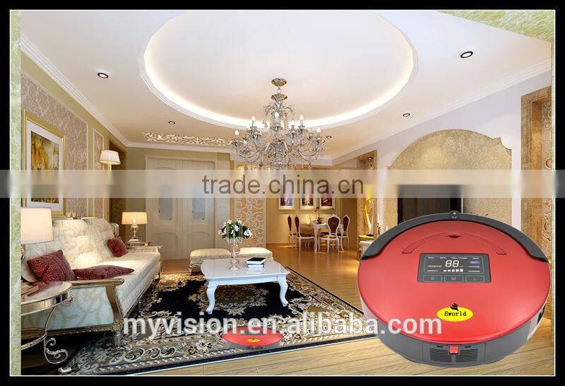 M882 Robotic Vacuum Cleaner in New Design, with UV Lamp and Virtual Wall,Sweeper size D350*85mm