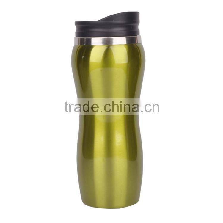 FDA LFGB SGS CE/EU Approved Made in China Coffee Mugs, Metal Type Stainless Steel Coffee Mugs, Hot Sale Coffee Mugs