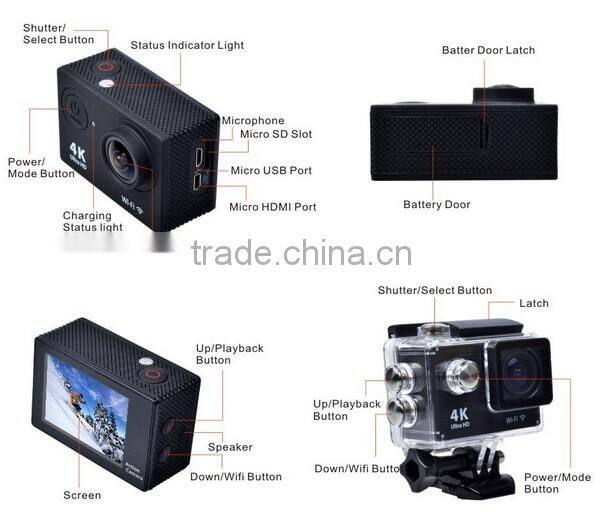 Mini 1080p night vision action camera sports DV AHD IP camera.