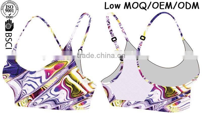 nylon pandex womens gym sports bra,yoga fitness yoga bra sexy sports bra top