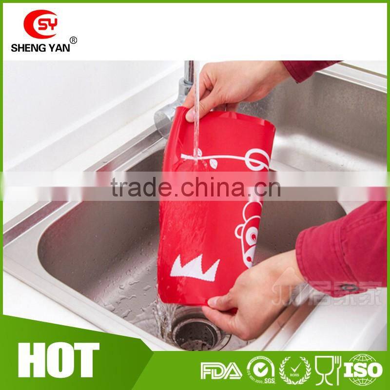 Customized Food Grade Silicone baby kids placemat bib/table mat