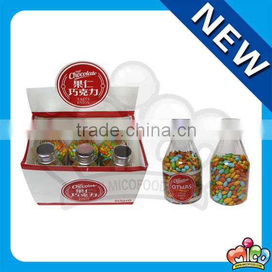 colorful chocolate coated sunflower seeds