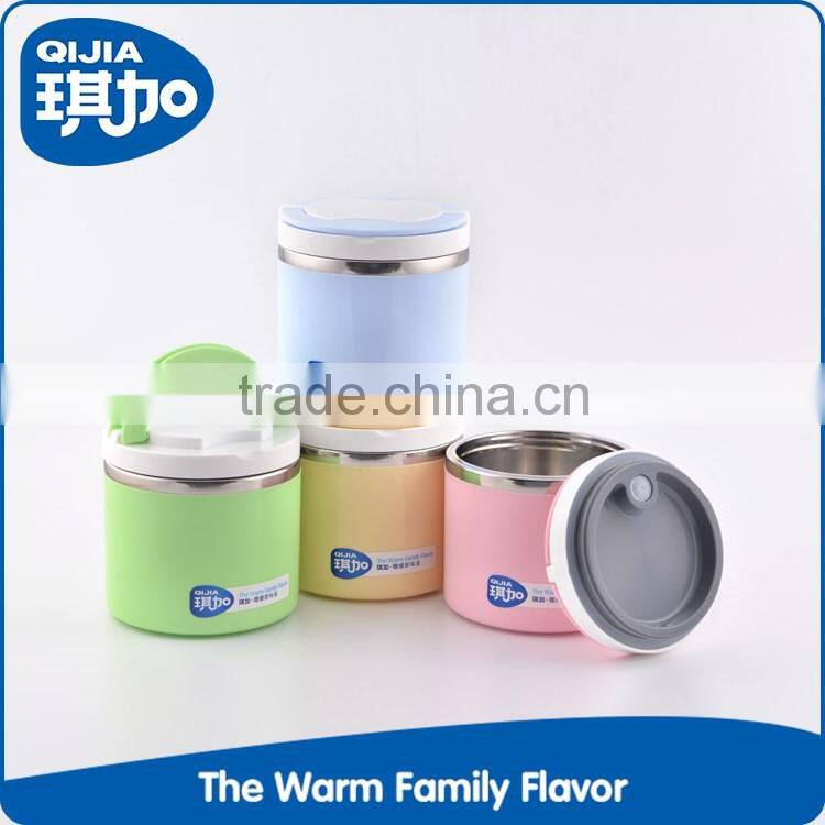 Heart print high quality thermo container 1033