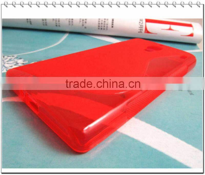 s shape phone case for miui m3 mi3