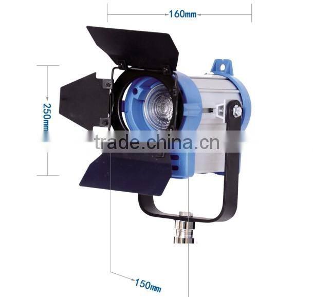 150W Fresnel Tungsten Light Spotlight +free bulb studio film lighting