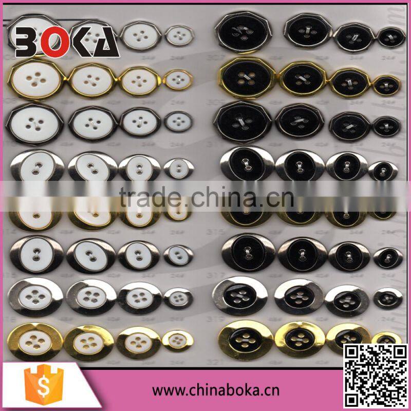 2015 wholesale new stylish garment accessories customized resin button for clothes on factory direct sale