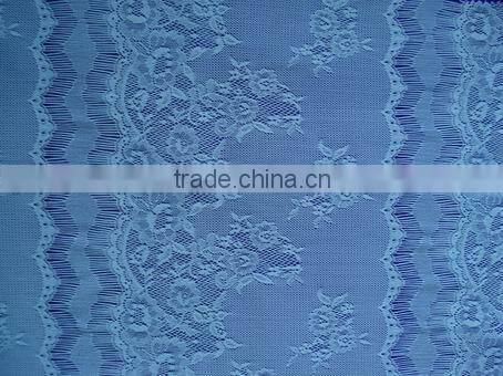 top quality eyelash lace fabric/100% nylon lace fabric