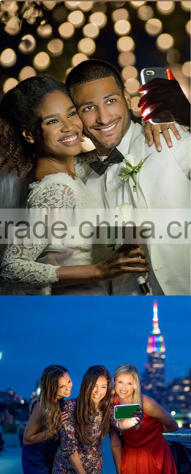 2016 rubber flashlight phone case led demo case selfie stick phone case led phone case light up case for iphone 5c