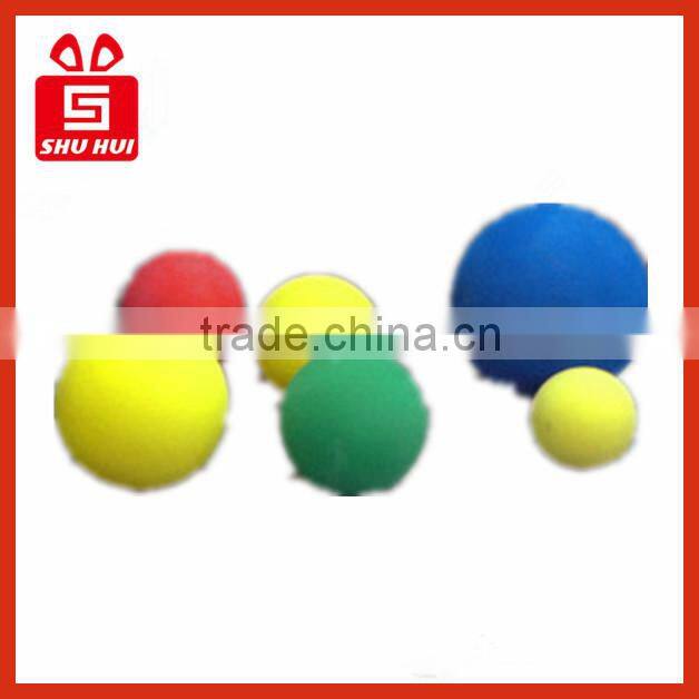 Eco eva foam baseball ball/kids playing racket EVA ball