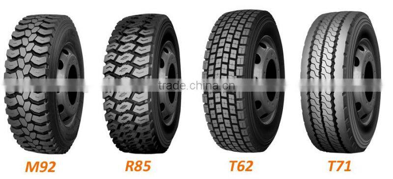 China Top Quality Popular Rib Pattern TBR For Truck and Bus Radial Tyres 13R22.5