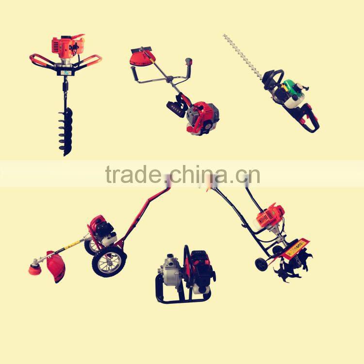 Garden machinery brush cutter head kawasaki engine brush cutter with 2 stroke