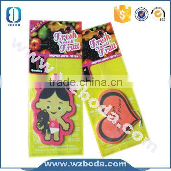 Customized 2015 style paper poppy air freshener