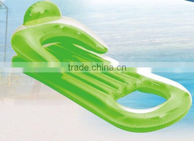 Water lounge chair, inflatable floating lounge chair , airmed water chair
