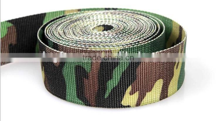 Webbing Custom Wholesale,4.1cm Polyester Camouflage Print Jacquard Webbing,Luggage Apparel Accessories Webbing