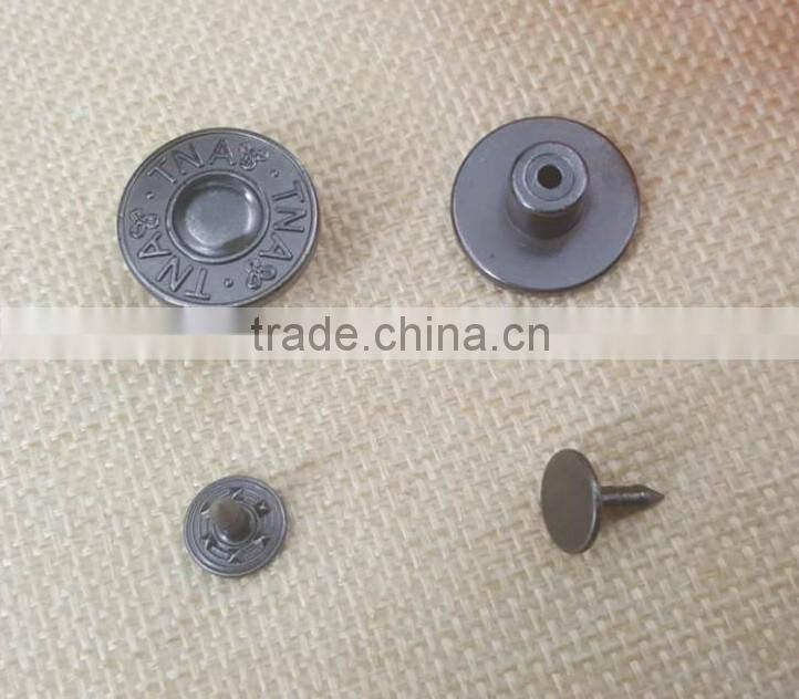 Sedex Audited Factory 2 Pillar metal Jeans Tack button