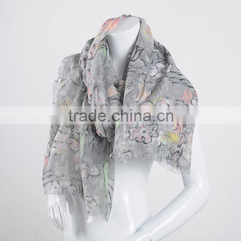 lady fashionable women long custom chinese long fashion spring scarf wholesale