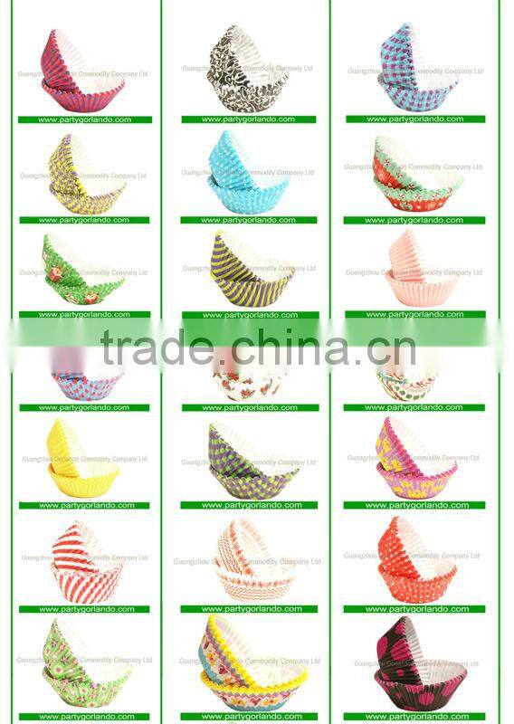 greaseproof paper decoration baking disposable cup cake pan