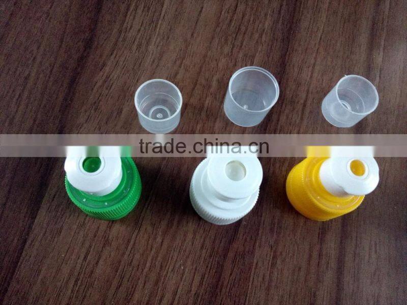 Colorful Plastic Water Bottle Cap Push Pull Cap