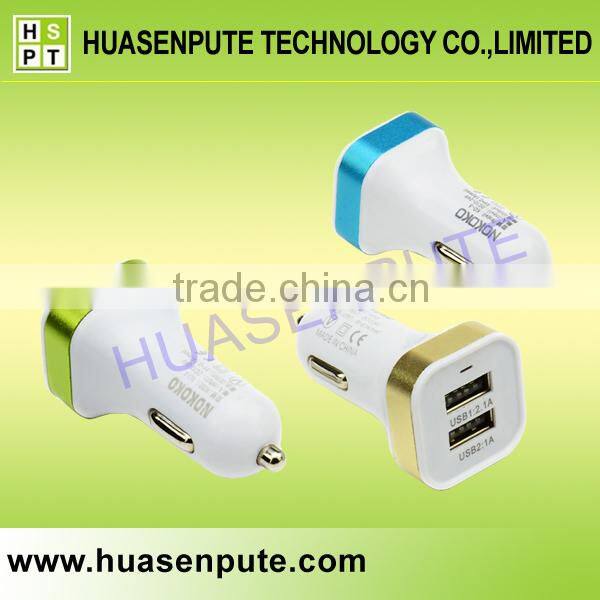 2015 New Product 2.1A Dual USB Wireless Car Charger Wholesale