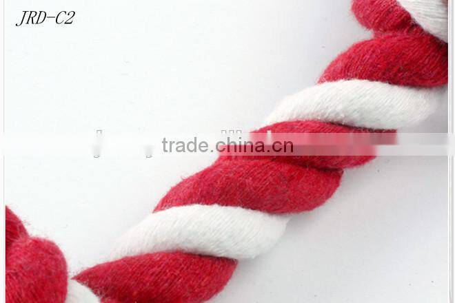 fashion color rubber ring type pet toys for dog