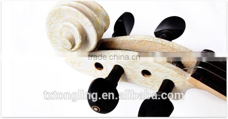 Beginner White Violin Professional TL-1304