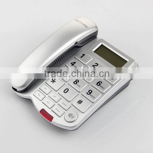 Good quality old man telephone set with speaker volume control