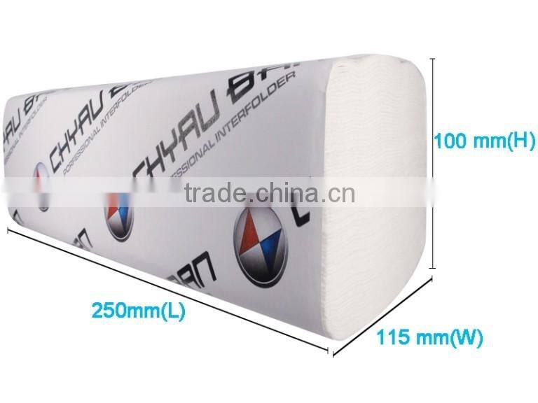 Printing Brand Name V Fold Hand Paper Towels Lamination Machine