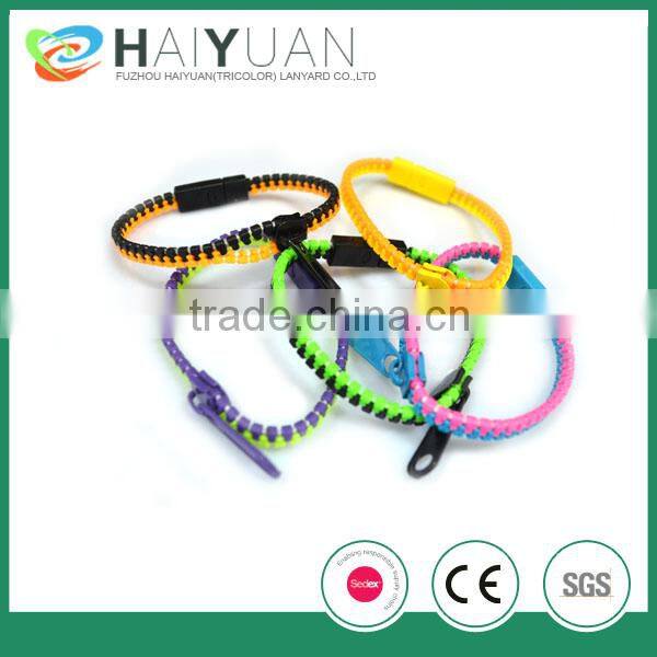 new fashion zipper wristbands for wholesale
