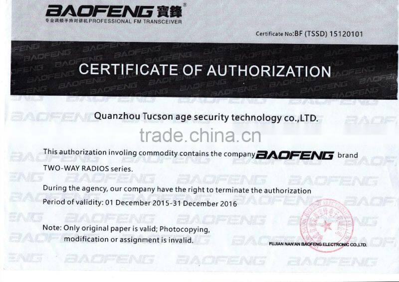 Baofeng UV-5R Dual Band Two Way Radio Original Handie Microphone Speaker