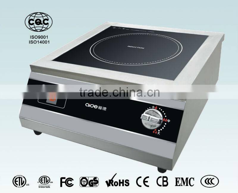 good quality high efficiency 5000W commercial induction