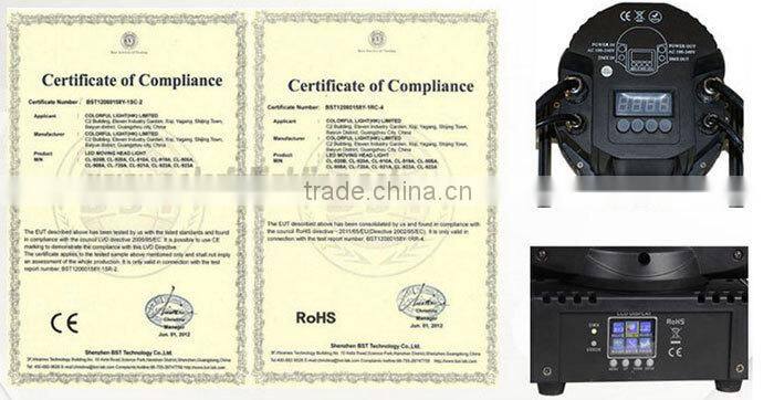 Factory offer with Led RGBW 3*10W Battery Remote Control LED Par Can