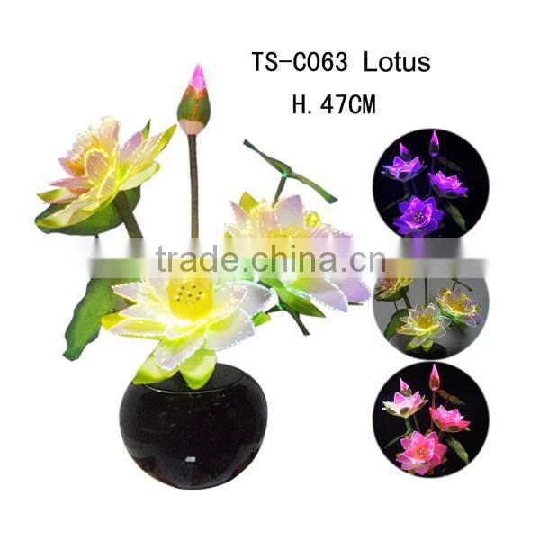 Wedding Occasion fiber optic decorations big flowers