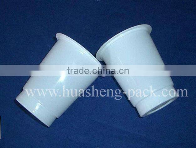 180ml pp plastic disposable chocolate stick cup for take away