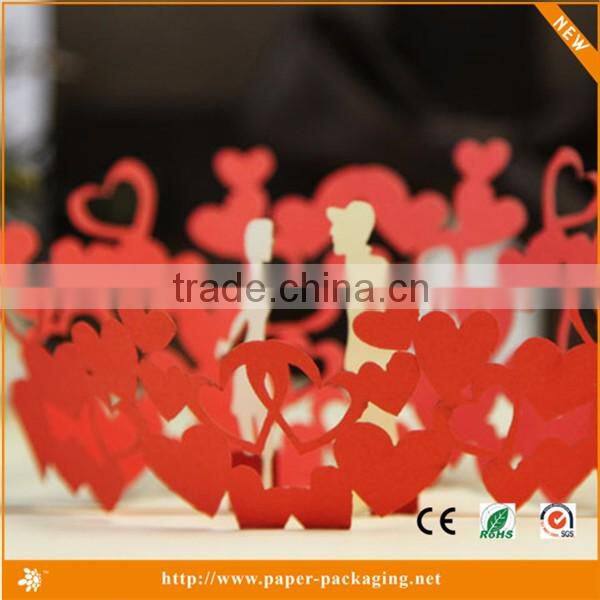 Dancing occasion pop up valentine cards