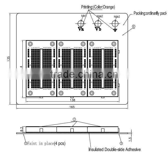 810 Tie-point Solderless Breadboard TCB-4603