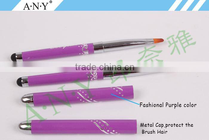 ANY 2016 New Arrival Pure Kolinsky Hair Beauty Pearl Inside Nail Acrylic Art Brush Pure Color Hot Sale