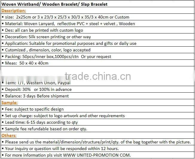 nice wooden wristbands