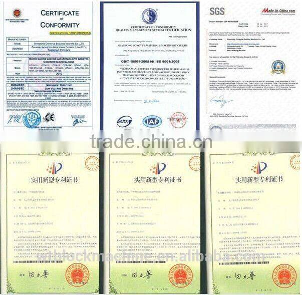 QT40-3C promotion price concrete drawings of brick making machines