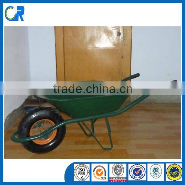 Qingdao manufacturer solid tyre wheel barrow