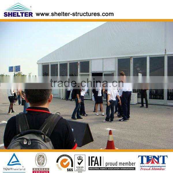 20x35m Solid Glass Wall Marquee Tent